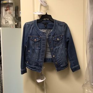 White House Black Market denim jacket